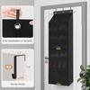 Modern Basic 7 Layer Wall Mount Shoe Organizer Bag With Dustproof Multipurpose Storage For Bedroom