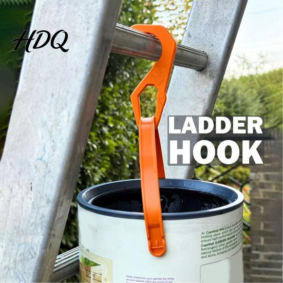 Heavy-duty Bucket Hook 3D Printed Paint Hook Heavy Duty Can Hanger Hanger Reduce Frequent Climbing Fixing Clip Ladder Accessories Accessory