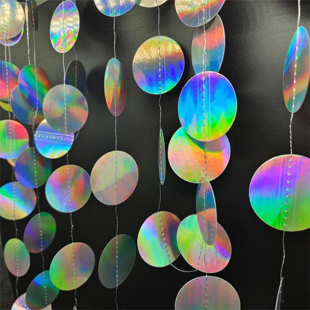 Disco-Themed Fantasy Birthday Party Paper Flower Wall Decoration