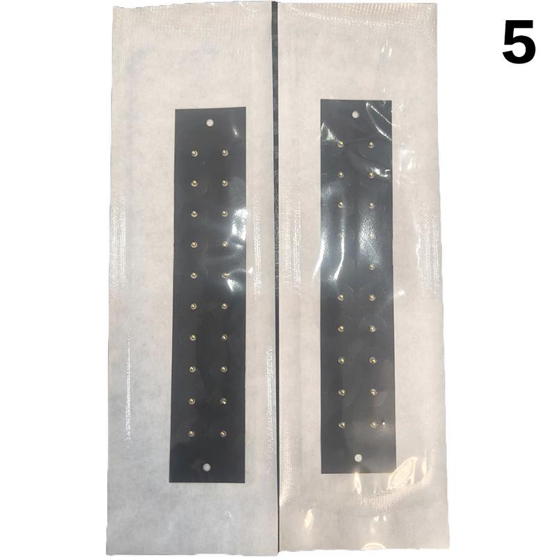 Fashion Bowknot Colorful Rhinestone Pearls Ear Point Stickers Ear Pressure Stick Acupuncture Auricular Ear Stickers Massage