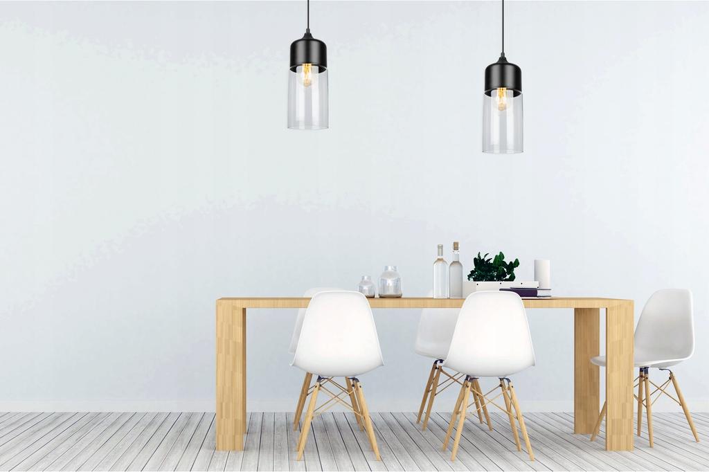 HANGING CEILING LAMP, GLASS PLAFON, LED LAMP