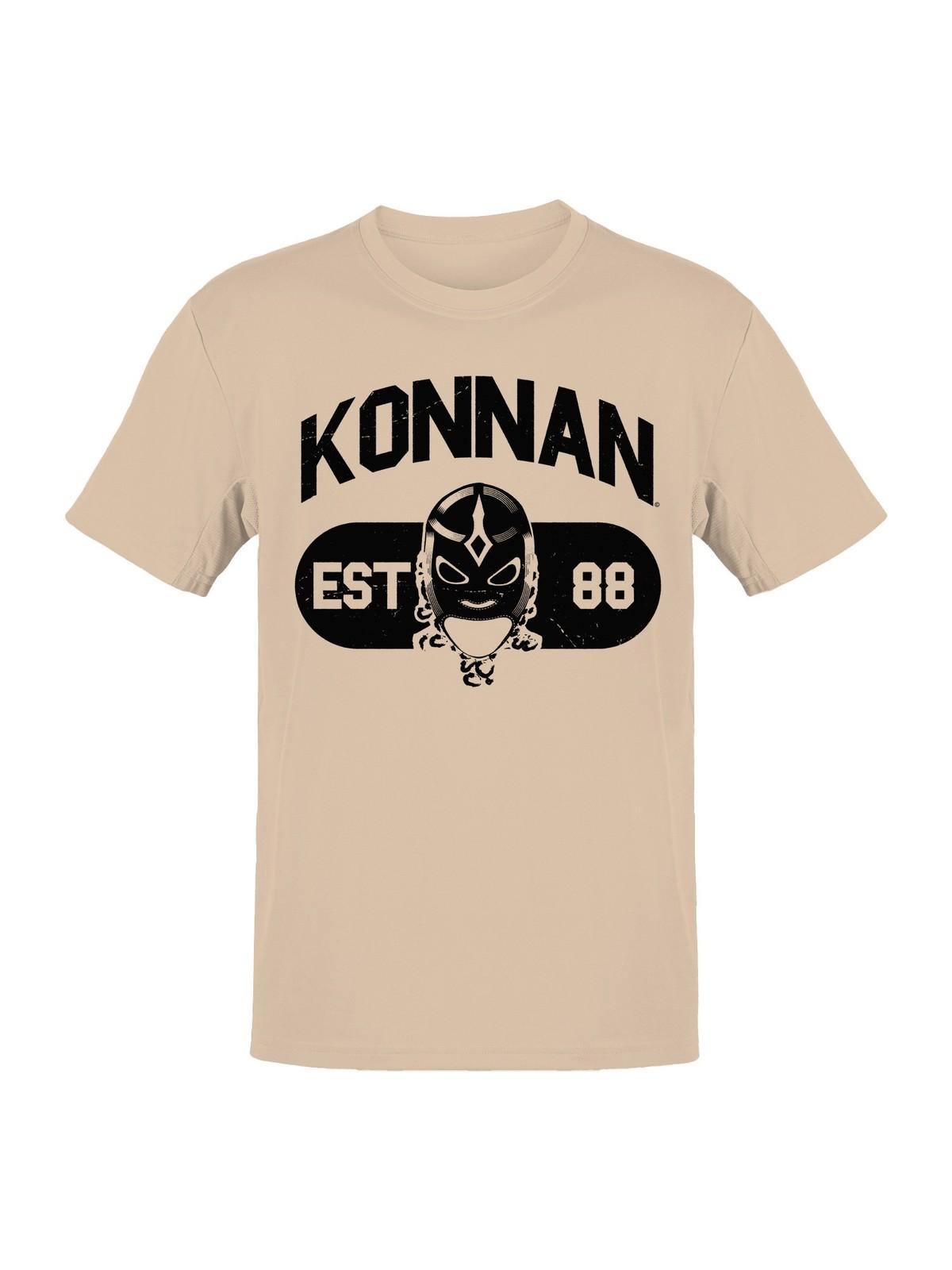 Officially Licensed Legends Of Lucha Libre Luchador Konnan Logo Mens T-shirt L