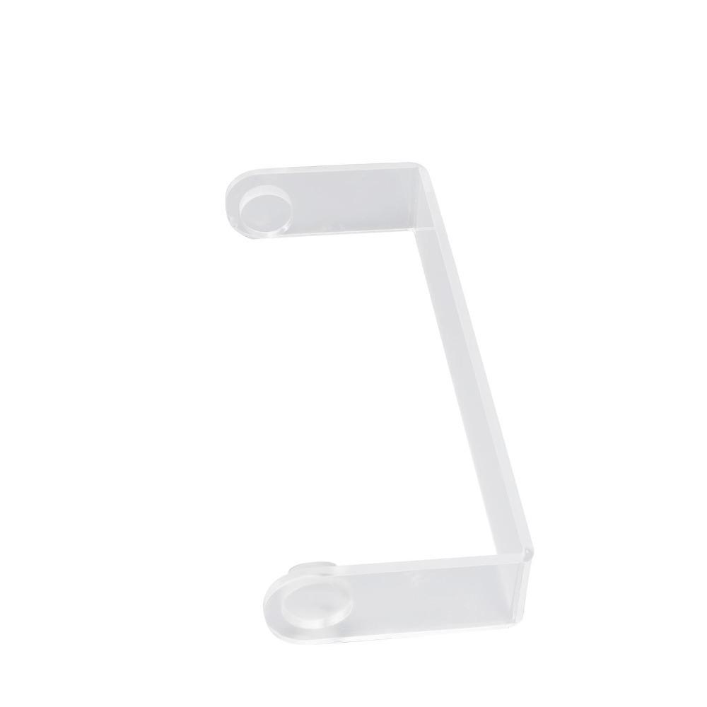 Acrylic Paper Towel Holder Self Adhesive Paper Towel Rack Kitchen Bathroom Laundry Room