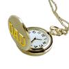 Vintage Bronze Carving DAD Fashion Quartz Pocket Watch Give Father Best Pendant Gift Collection Artwork
