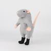 Dance Plush Rat Toy Gray Mouse Children Cartoon Animal Doll Gift Peripheral