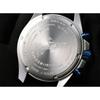 [KENTEX] Watch Solar Chronograph Blue Impulse Model 100m Waterproof S802M-03 Men's Silver