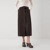 ELLE French Style Wool Versatile Straight Skirt Casual Long Skirt Women skirts L8WRL606