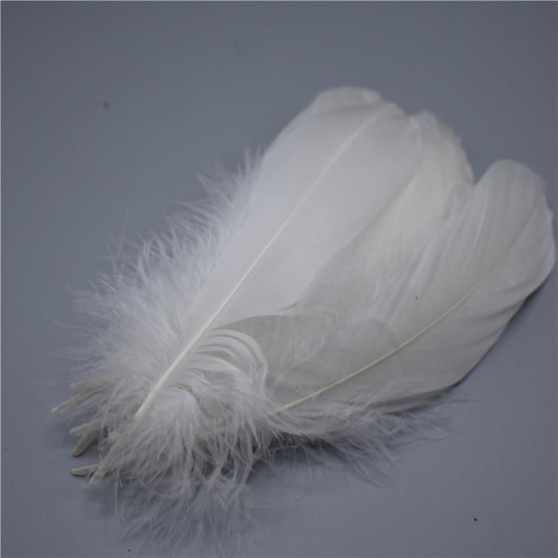 Nature Peppermint Green Goose Nagoire Feathers For Crafts Plumes 5-7Inch/13-18Cm Jewelry Clothing Accessories Wedding Decoration