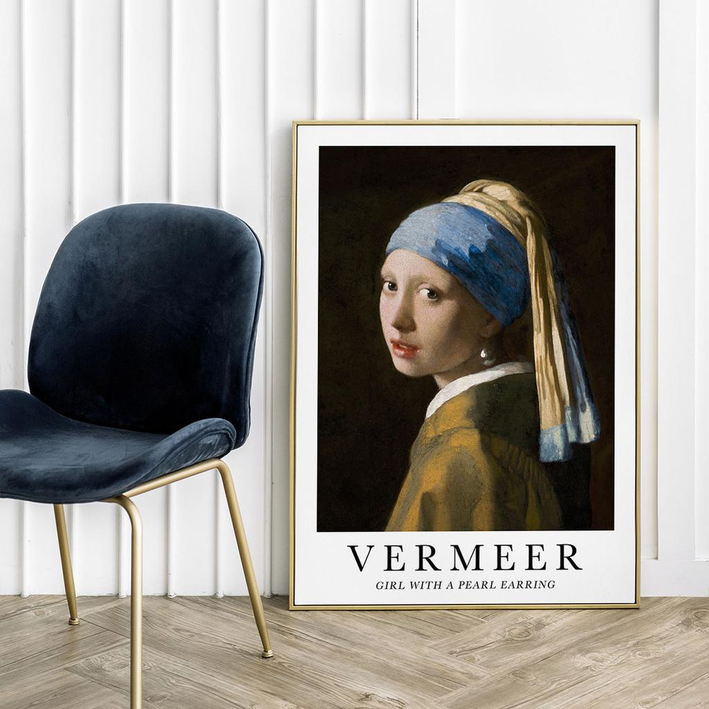 Poster Posters Vermeer Girl with a Pearl