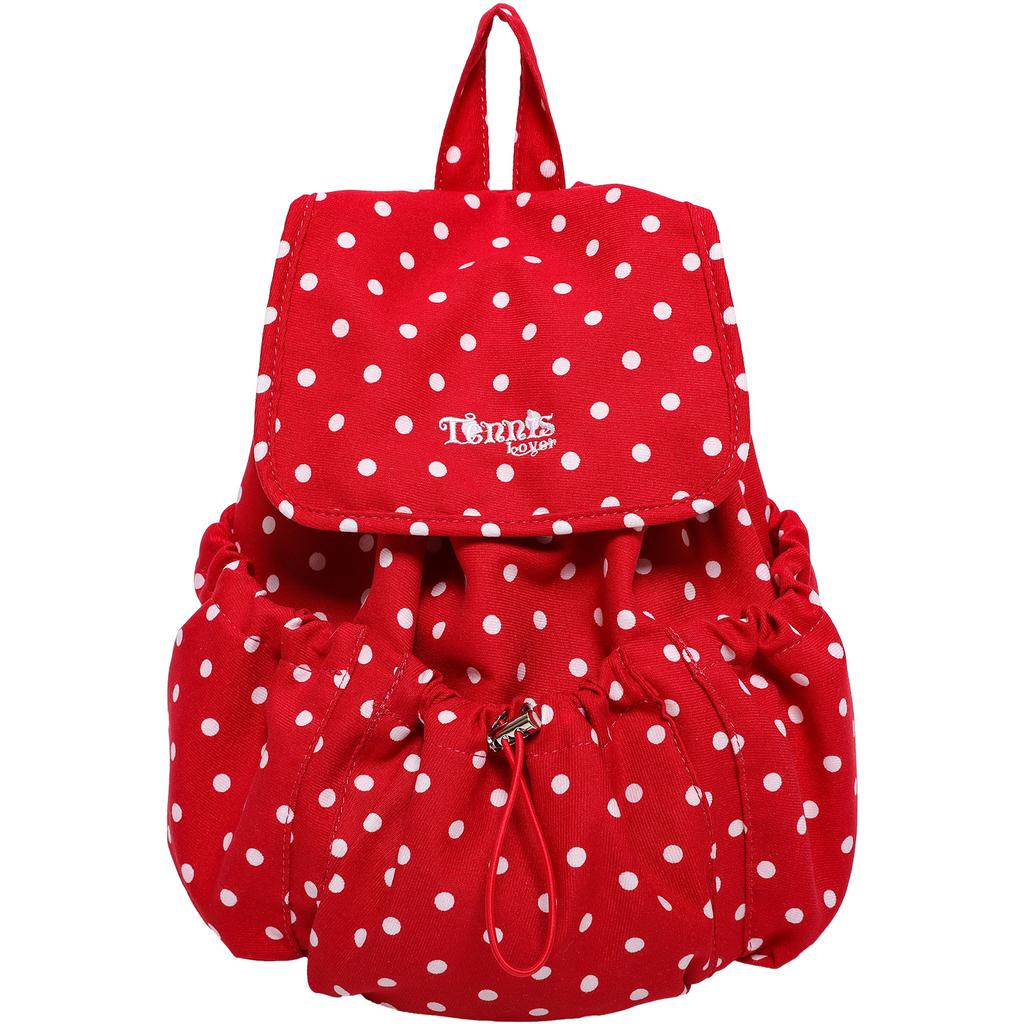 This Is A Niche Design of A Drawstring Leopard Print Backpack for Women. It Is A Casual Schoolbag for Classes