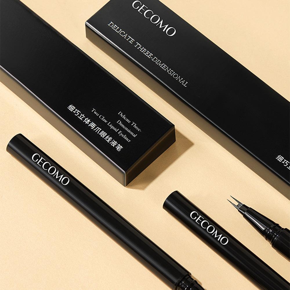 GECOMO 0,05 mm Ultrafeiner Unterwimpernstift, Präzise Kontrolle Augen-Make-up, Doppelseitiger Eyeliner-Wimpernstift