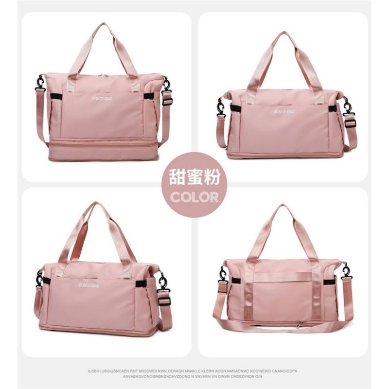 New large-capacity travel bag tote bag, fresh and versatile for men and women, a must-have tote bag when going out