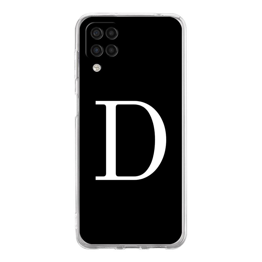 Phone Case For Samsung A13 A33 A35 A55 A73 A53 A23 A51 A71 A21S A31 A41 A05s A03S A15 A25 5G Cover Initial Letter A Z Fashion