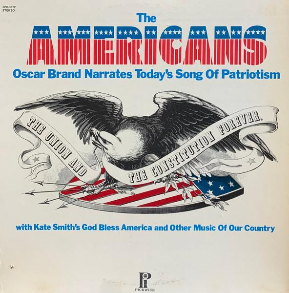 LP Record VARIOUS - The Americans: Oscar Brand Narrates SPC3372 Pickwick/33 Rec 1974 US Jazz Used