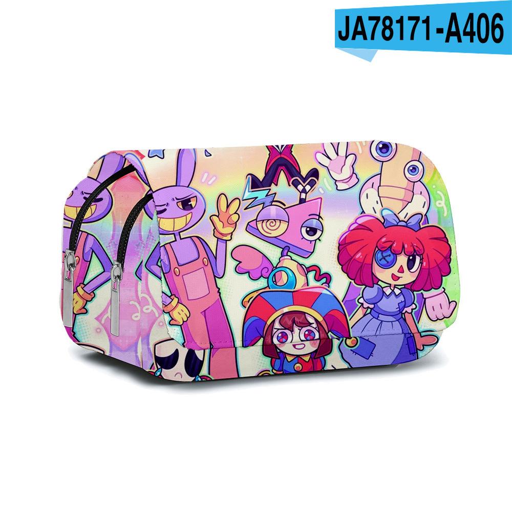 

Распечатать Удивительный цифровой цирк Детский пенал для карандашей Начальная школа Пенал для карандашей Игровая коробка