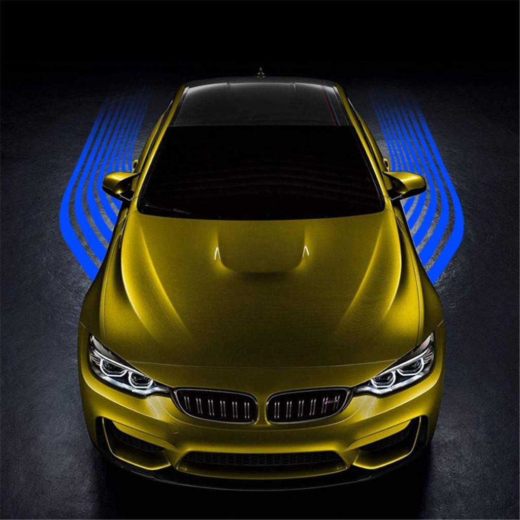 Car Courtesy Angel Wings LED Welcome Carpet Under Illumination LED DC12V Set of 2 Lamp, Light, Lamp, Dress-up Part, Universal, Compatible, (Blue)