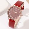 Belt Ladies Watch Fashion Temperament Student Watch Simple Temperament Quartz Watch Ladies