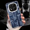 Retro Denim Pattern Soft Phone Case for Xiaomi Redmi Note 13 14 15 Pro Plus 12S 12 11S 11 11T 10S 10 Shockproof Cover Back Shell