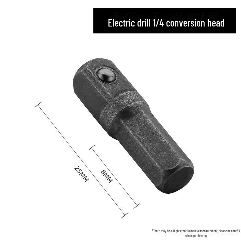 Green Forest 6.3mm Hexagonal Socket/Wrench Sleeve Set with 1/4 Socket Head Ratchet Wrench.