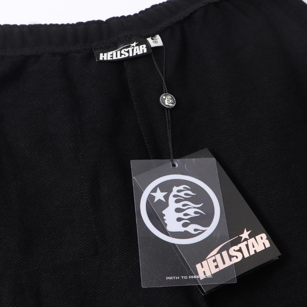 Unisex Hellstar Široké tepláky Kontrastní boční panel Potisk písmen ve stylu graffiti Šňůrka Elastický pas Hip-Hop Streetwear Muži Ženy