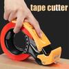 High Quality Durable Metal Structure Packaging Tape Dispenser Handheld Automatic Sealing Tape Cutter Tape Holder School Use
