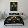 Spiritual Serenity Decorative Set  Kid'S And Adults' Bedroom Decor, Exquisite Three-Piece Bedding Set Gift