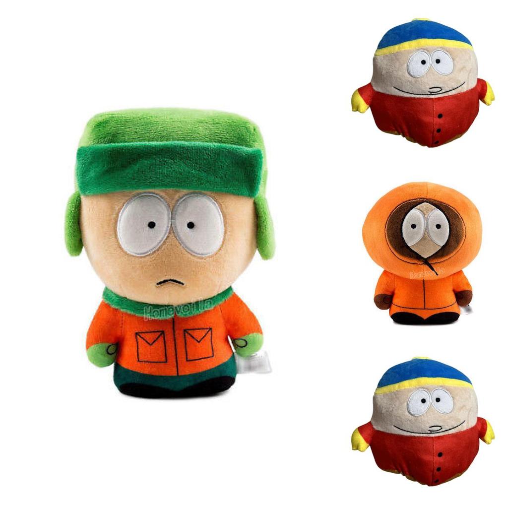 South Park Keychain With Kyle Cartman And Kenny Plush Toys