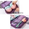 Chime Trip Travel Mini Pouch, Underwear Storage Bag, Stylish Bag-in-Bag Travel Pouch (STNo. 26001) (Free Size, Bordeaux)