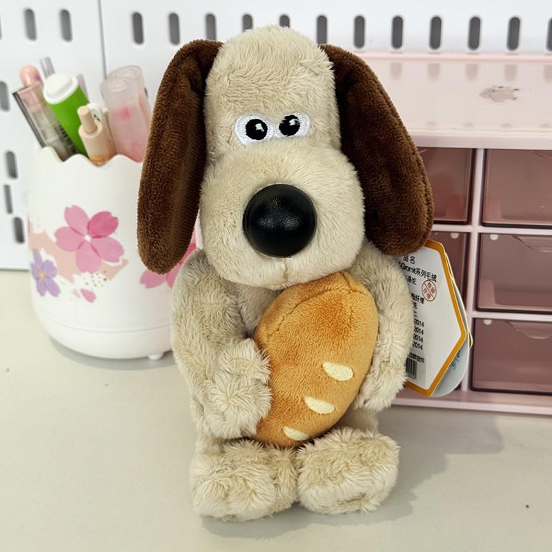 Wallace And Gromit Duck Tongue Hat And Motorcycle Hat Puppy Plush Dollfor Kids And Gift Use