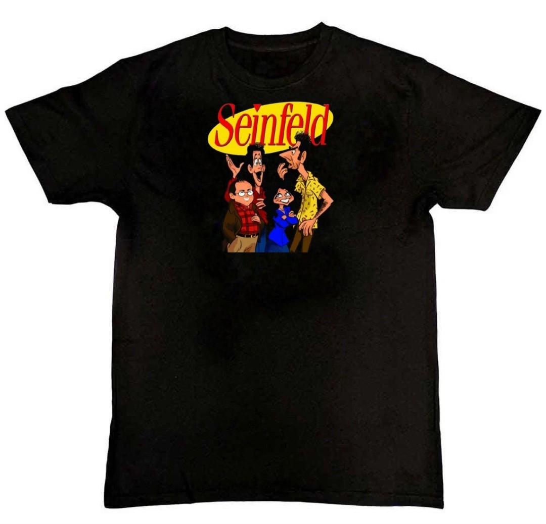 SEINFELD CARICATURE T-SHIRT CARTOON KRAMER Mens T-Shirt S-4XL XXXXL