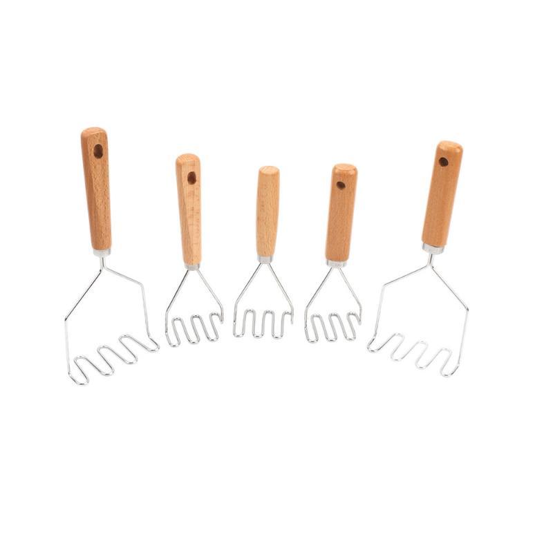 Baby Food Puree Juice Maker Scratch Resistant Stainless Steel Mud Press Masher for Infant Weaning Supplement Daily Home Use
