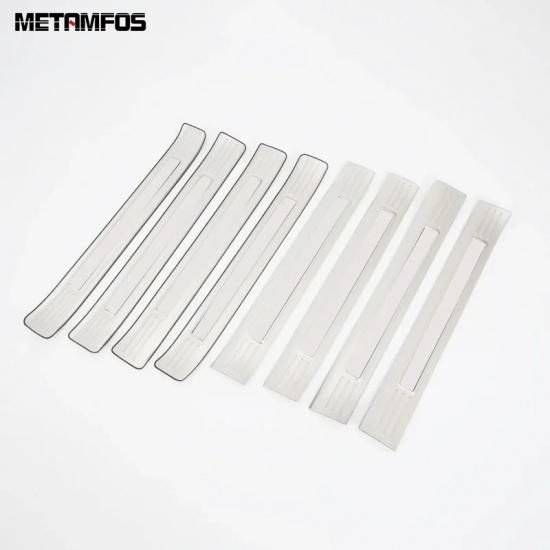 Accessories For Mazda Cx-8 Cx8 2017- 2024 2025 Interior Exterior Door Sill Scuff Plate Welcome Pedal Entry Guard Car Styling