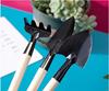 Three Piece Set Of Flower Planting Tools For Household Vegetable Cultivation Garden Gardening Soil Loosening Flower Shovel