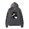Japanese Anime Hoodie Sweatshirt Jujutsu Kaisen Satoru Gojo Anime Print Soft Fleece Warm Long Sleeve Hooded Sweatshirt