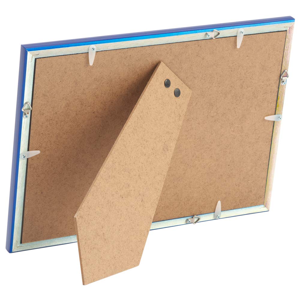 Neuer Deluxe Holzpuzzle-Rahmen, Premium Blau (18,2 x 25,7 cm)