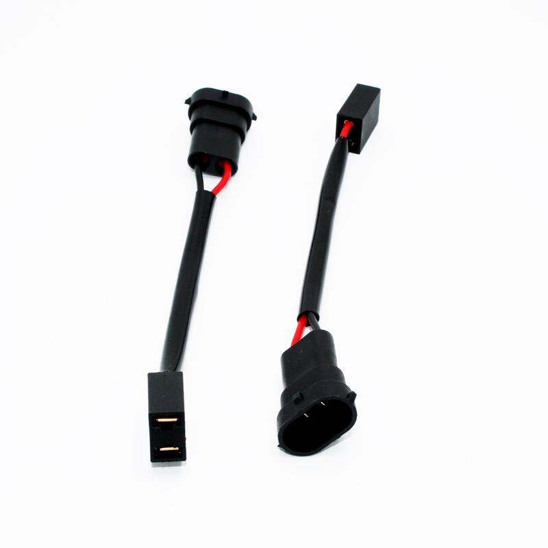 2pcs H11 H8Male Bulb Socket To H7 Female Headlight Connector Adapter Wiring Harness Socket Headlights Fog Lights Socket