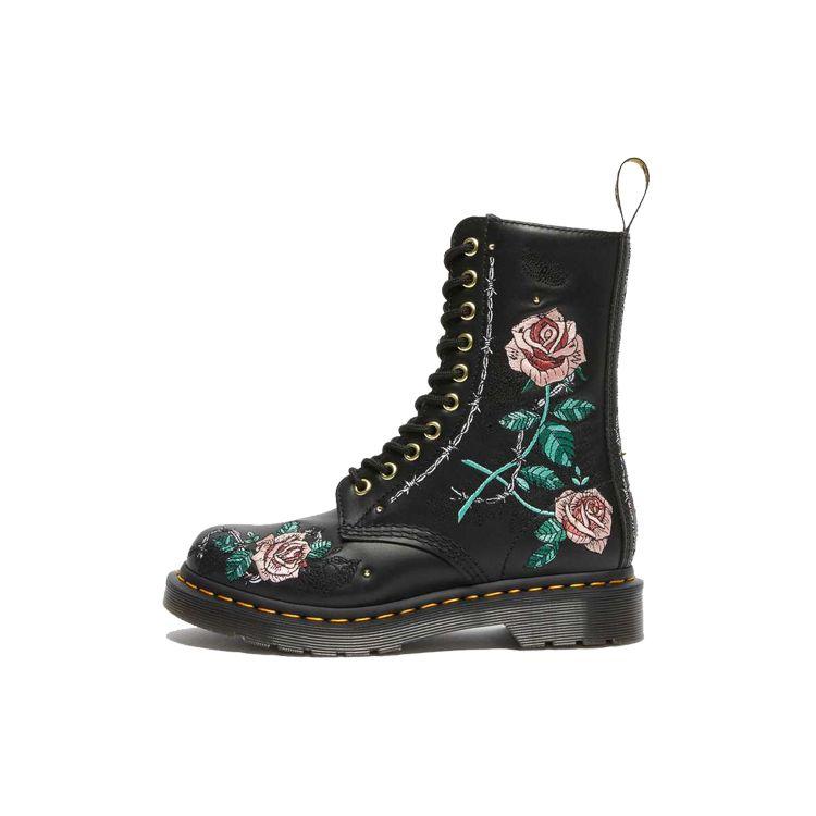 

Dr. Martens 1490 Кожаные Модные Короткие Ботинки Женские ботинки Черные 26982001 37
