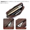 Whatna Leder Mini Schulter Zweite Umhängetasche Brust iPad Mini Horizontal Perfekt für Schulter- oder Fahrradtasche Herren Tasche, 3-Wege-Tasche, Tasche, Tasche,