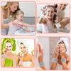 2PCS Spa Wrist Washband Reusable Soft Microfiber Wash Towel Band Wristbands for Women Washing Face Absorbent Wrist Sweatband