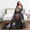 Dead by Daylight Charaktere Kuscheldecke Super Weich Kinder Flugzeug Reise Flanell für Sofa Sessel Mode Sofa Bettbezug