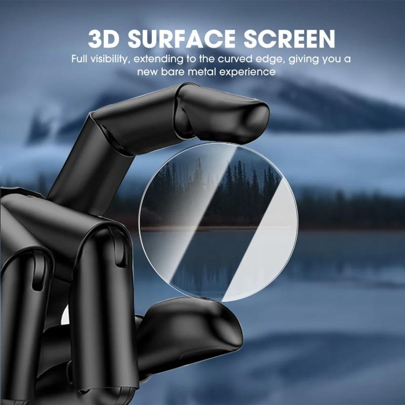 Tempered Glass Film For Samsung Galaxy Watch Ultra/8/7/6/5/4 44/40mm Quick Pasting Protective Screen Film Watch 8 Classic 46mm