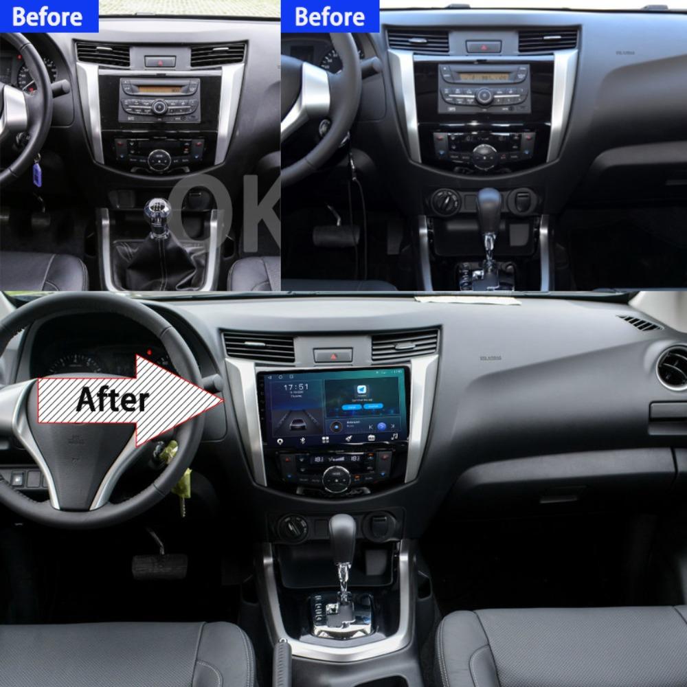 Android Car Radio For Nissan NAVARA NP300 2016-2018 Multimedia Player Head Unit Stereo GPS Navigation BT WIFI 1+16GB