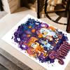 Halloween Night Adventure Personalized Text Area Rug Perfect for Entryway Bedrooms Foyer Hallway Anti-slip Rug Office Home Decor