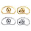 Set of 4 Adjustable Earring Support Backs for Large Earrings Practical Ear Closures Plug Ear Lobe Support Patches
