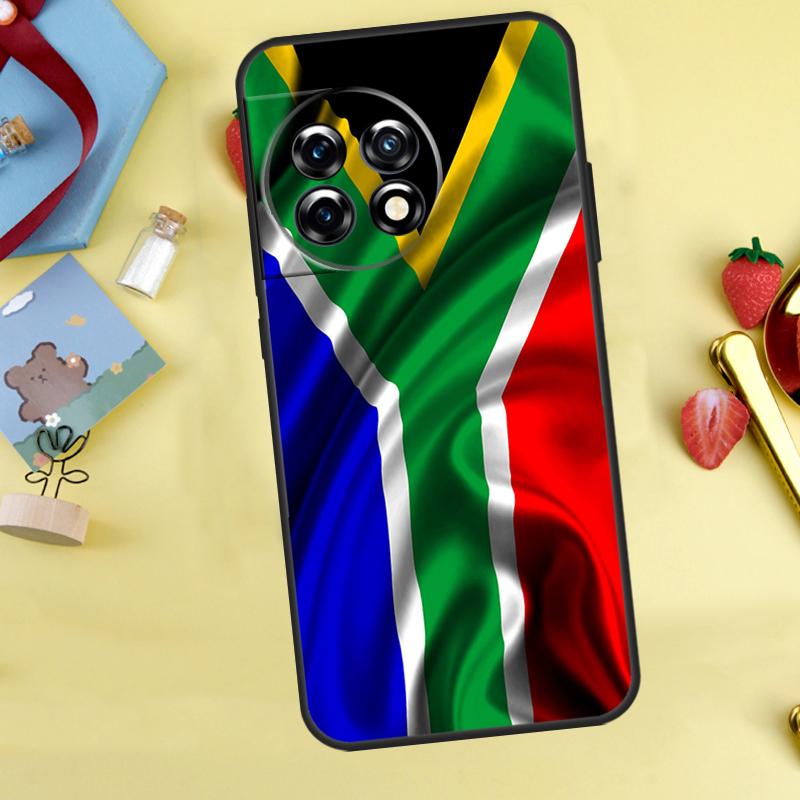 South Africa Flag Cover For OnePlus 12 12R 13 13R 11 10 Pro 8T 10T OnePlus Nord CE 2 3 4 Lite N30 N20 N10 Case