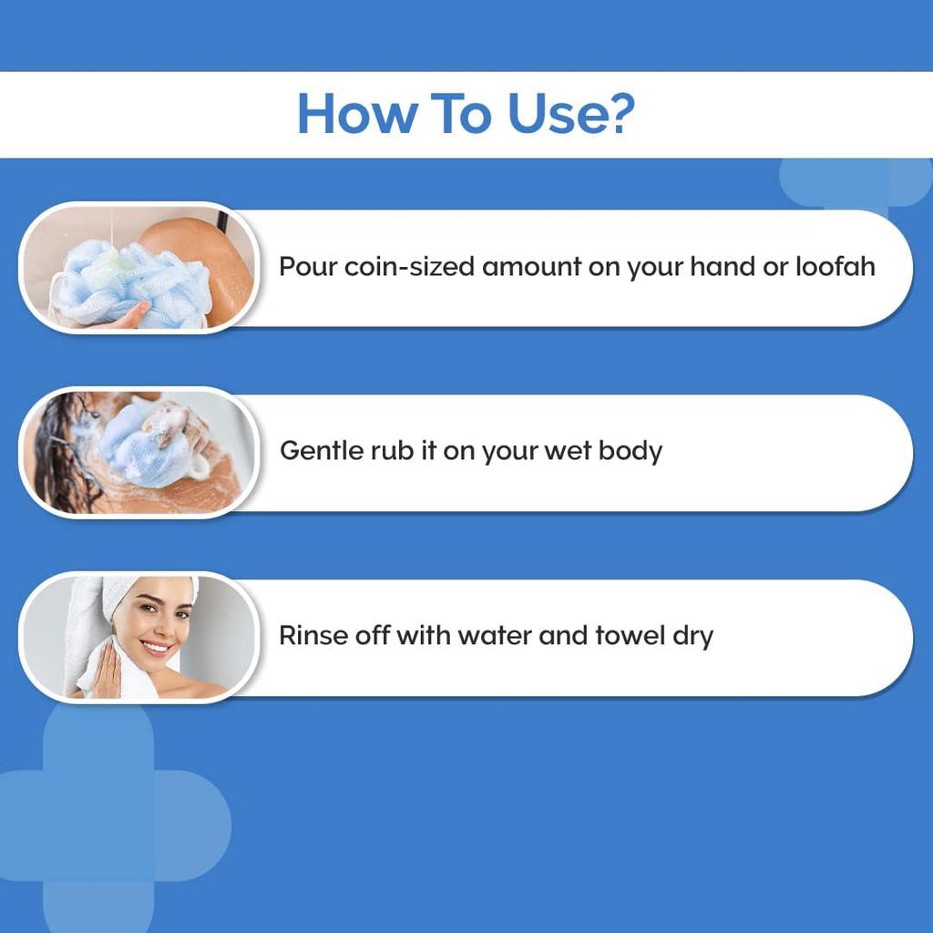 The Derma Co 1% Salicylic Acid Daily Exfoliating Body Wash with Salicylic Acid, Glycolic Acid & PENTAVITIN® - 250ml | | Helps to Prevent Body Acn