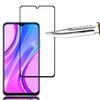 Film de protection d'écran - VCOMP - Pack de 2 - Verre Trempé - Noir - Xiaomi Redmi 9 6.53"