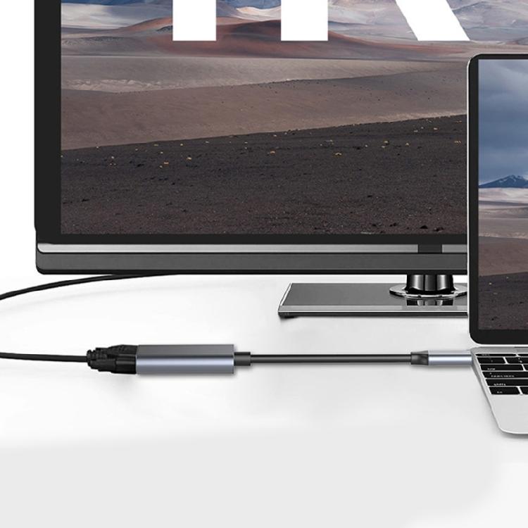 USB C To HDTV Adapter 4K HDTV To USB C Adapter Digital Converters for Tablets Switches Monitors Laptop Accessories