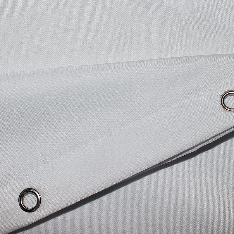 Perdea de duș din poliester cu imprimare cu frunze de flori, îngroșată, rezistentă la apă, rezistentă la mucegai, baie despărțitoare pentru baie, perdea universală