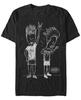 1993 Geanimeerde Tekenfilm Beavis en Butt-head Amerikaans Casual Fitness Los Puur Katoen Heren T-shirt Dames Korte Mouw Koppel